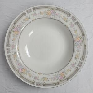 Farberware Fine China Southampton 1992 223K China Bowl Pink Rose Floral Paint